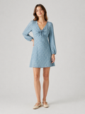 Levi’s Women’s Blue Floral Mini Dress – Size S