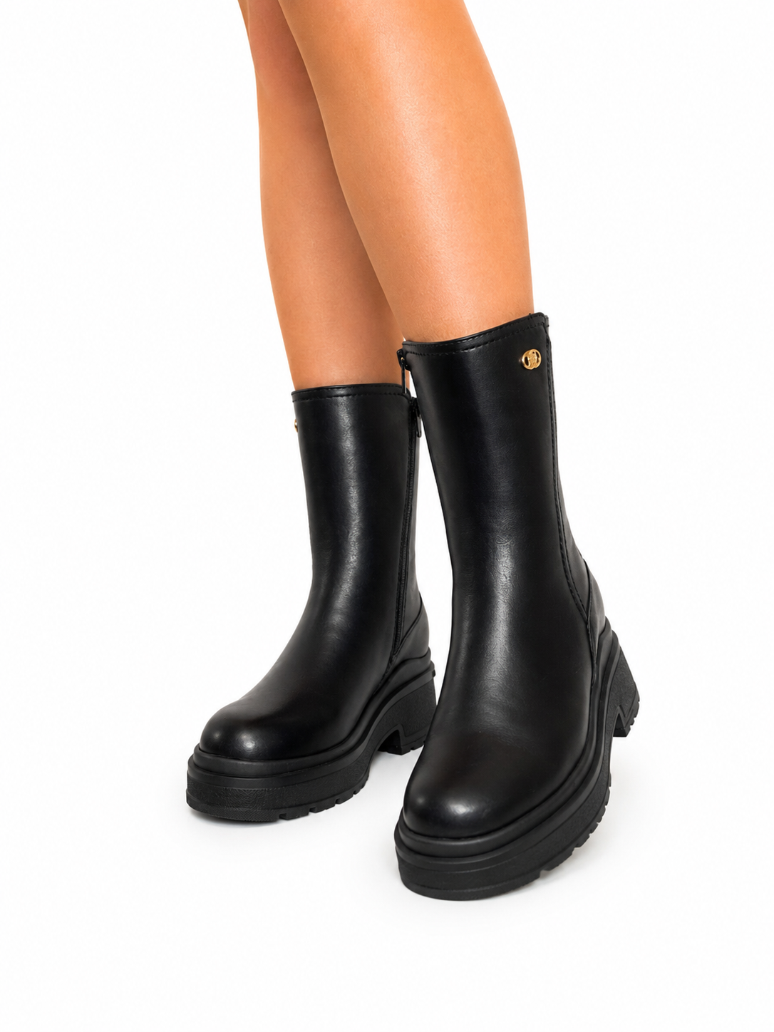 Liu Jo Andrea 05 Women’s Black Ankle Boots – Size 39