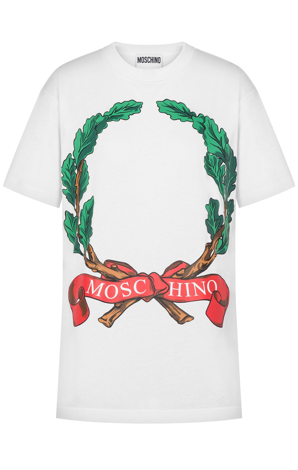 Moschino Couture Women’s White Graphic T-Shirt – Size S