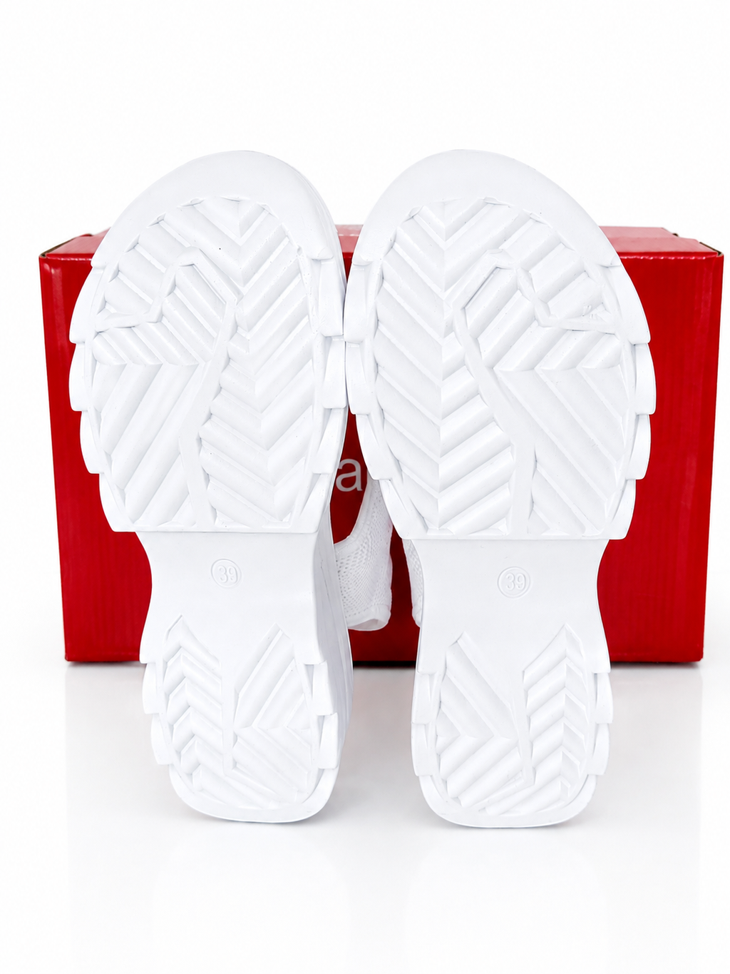 Laura Biagiotti Women’s White Textile Knit Platform Sandals – Size 39
